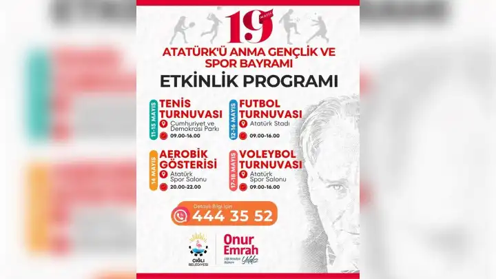 Çiğli’de 19 Mayıs coşkusu