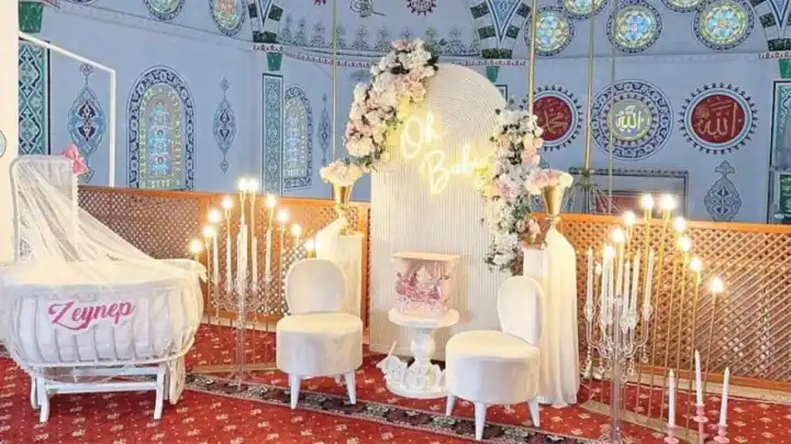 Camide baby shower partisi: Müftülük soruşturma başlattı