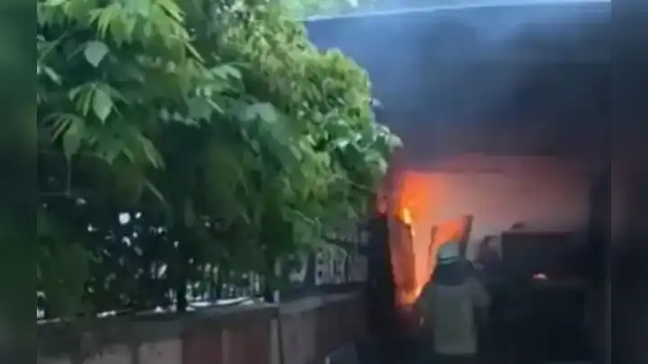 Öğrenci yurdunda korkutan yangın