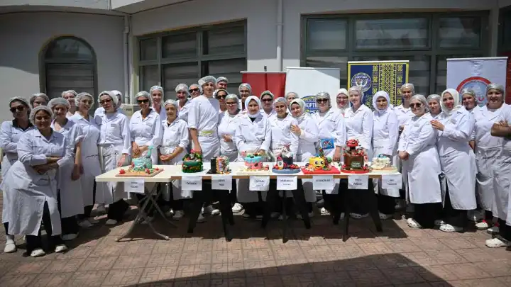 Evka-3 Mutfak Atölyesi’nde pasta yarışması yapıldı