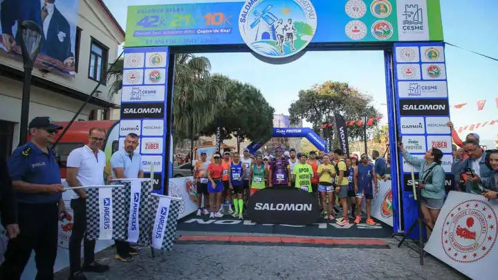 Salomon Çeşme Maratonu sona erdi
