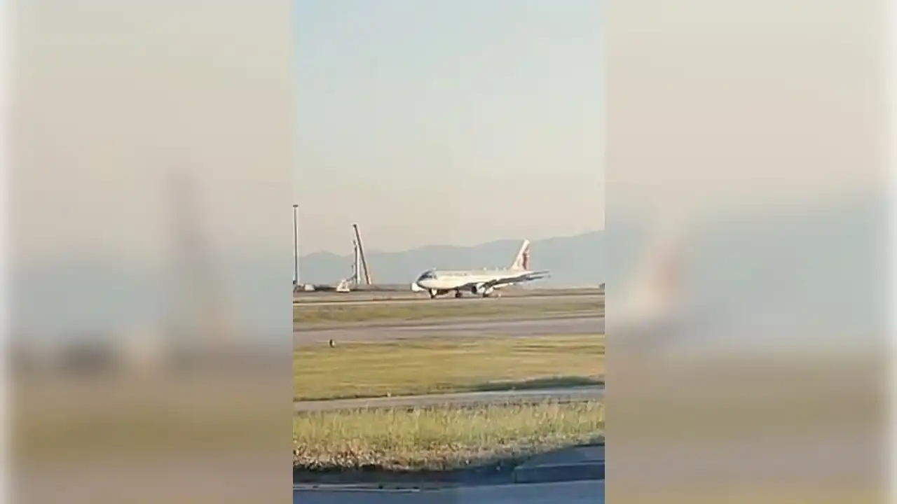 İstanbul'da uçak arızalandı haberinin görseli