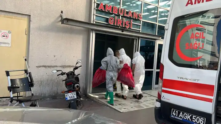 Kocaeli'de işçiler fenalaştı