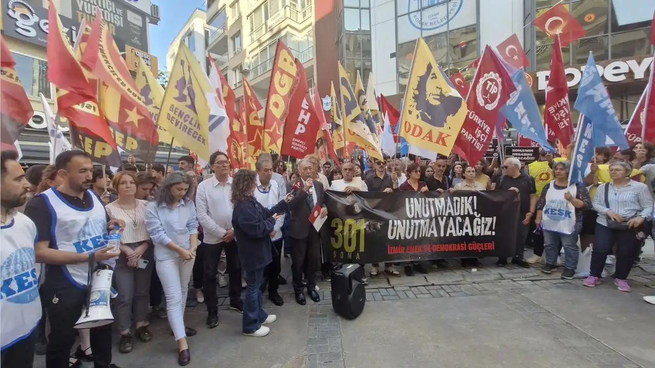 Soma’nın 11'inci yılında İzmir’den ses yükseldi: Hesabı sorulacak haberinin görseli