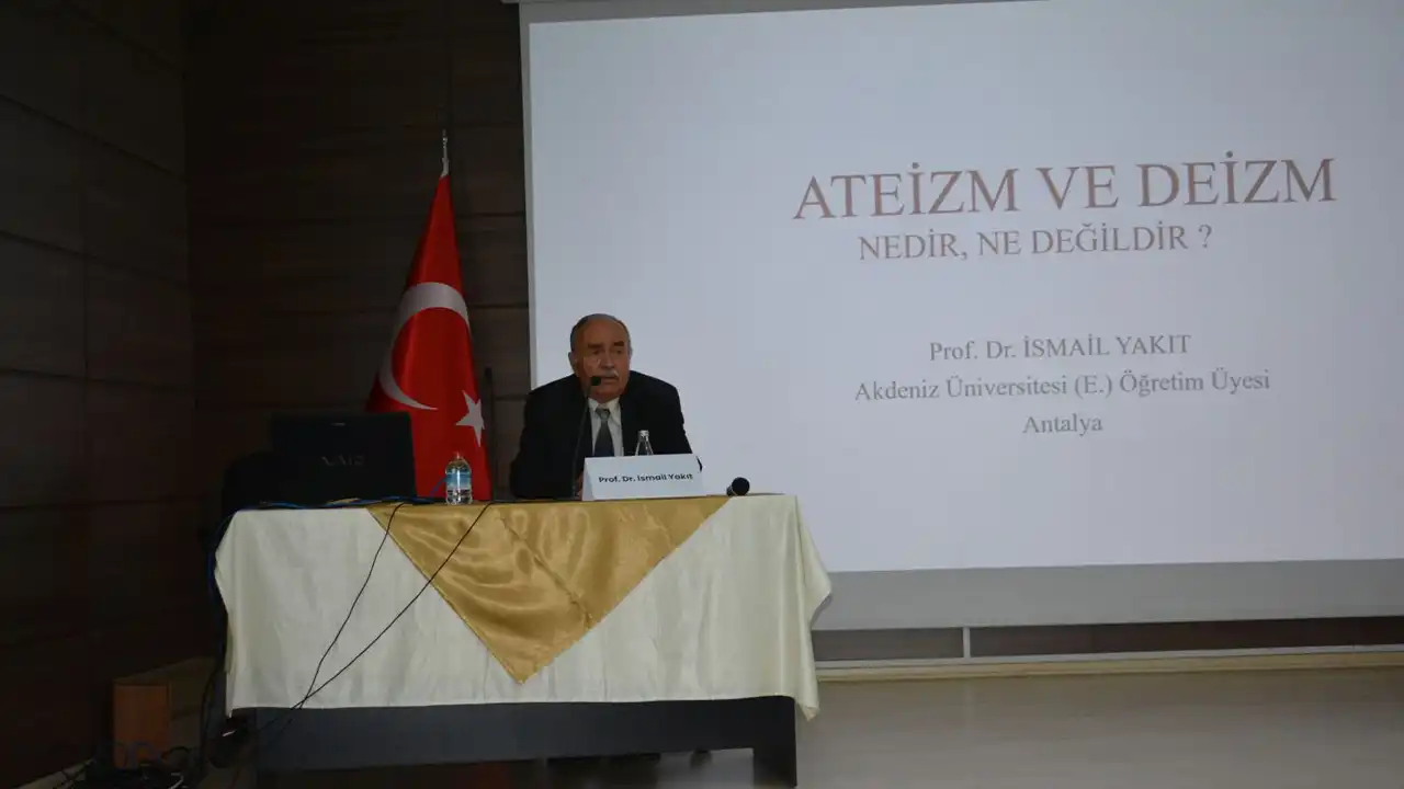 Ege’de Türk Dünyası Bağlamında Ateizm ve Deizm tartışıldı haberinin görseli