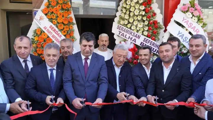 Seferihisar Müteahhitler Derneği'nin açılışı