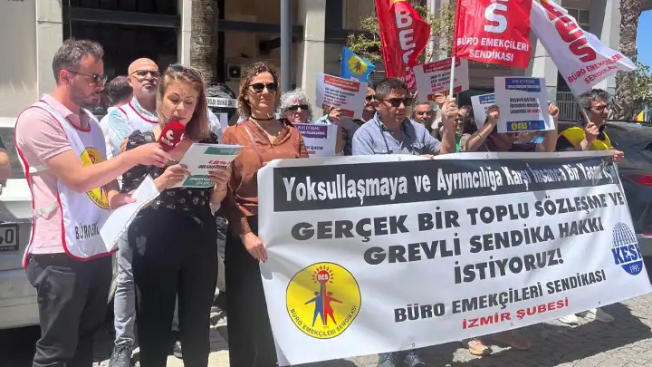 BES SGK binasına siyah çelenk bıraktı
