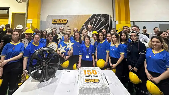 CMS’de 150 milyonuncu jant üretildi