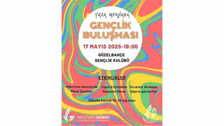 Güzelbahçe’de ‘Yaza Merhaba Gençlik Buluşması’