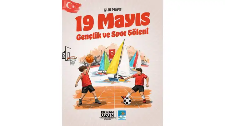 Narlıdere’de 19 Mayıs coşkusu: Spor ve gençlik şöleni ile kutlanacak