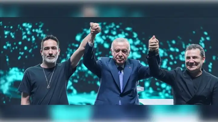 Cumhurbaşkanı Erdoğan ile Sagopa Kajmer bir arada