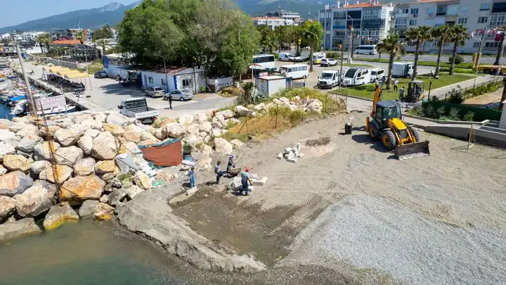 Güzelbahçe’de tekneler için yeni çekek yeri