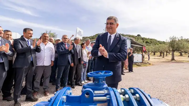 İzmir’de çiftçiye can suyu: Dikili’de 12 yıllık bekleyiş sona erdi