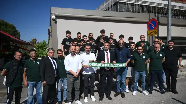 Başkan Eşki’den genç basketbolculara destek ziyareti