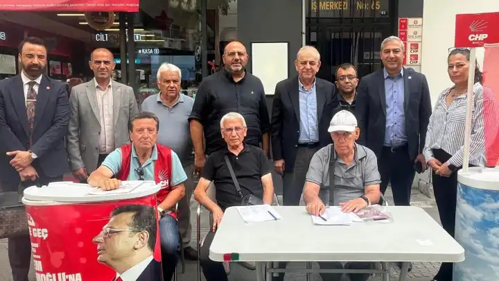Nalbantoğlu miting için sahada