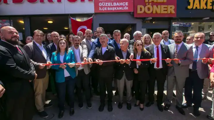 CHP Güzelbahçe İlçe Başkanlığı yeni binası açıldı 