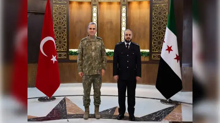 MSB Heyeti, Suriye Savunma Bakanı Kasra ile bir araya geldi
