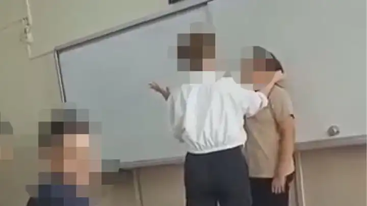 Okulda skandal görüntüler: Öğretmen şiddetine soruşturma başlatıldı