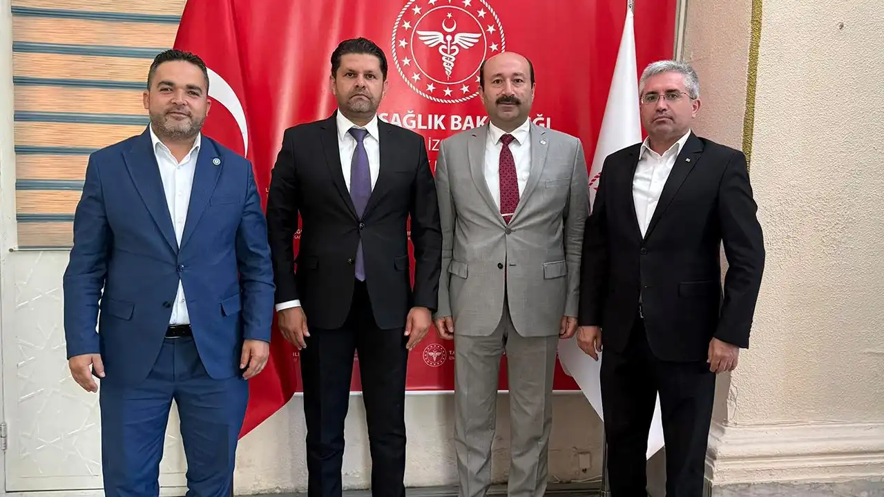 İzmir'de Sağlık-Sen'den toplu sözleşme öncesi önemli görüşme haberinin görseli