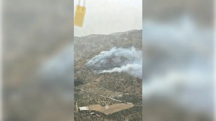 Bayındır'da yangın paniği