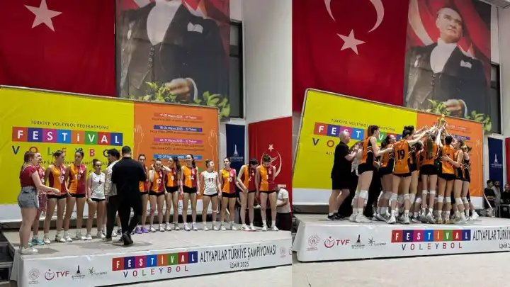 Festival Voleybol'da ilk ödüller verildi