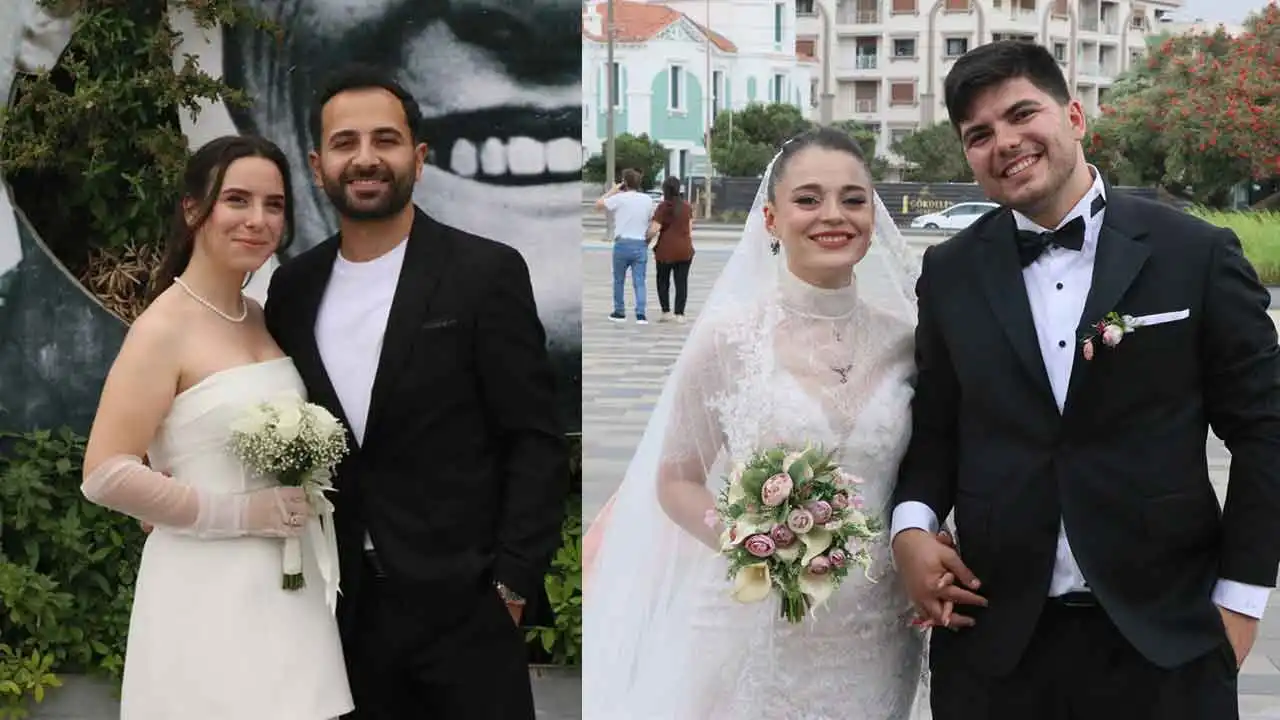 İzmir'de nikah salonlarında "25.05.2025" yoğunluğu yaşandı haberinin görseli
