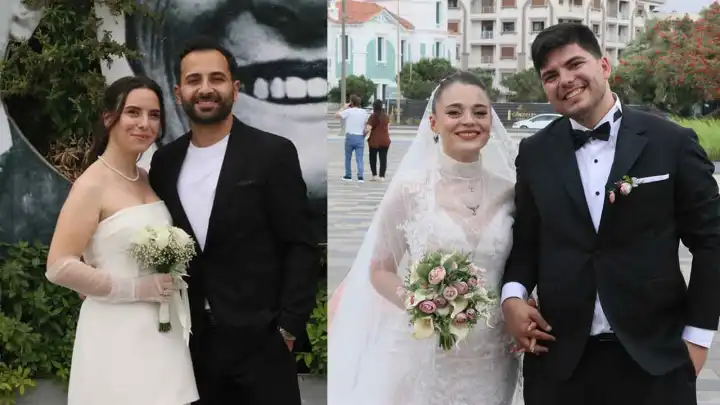 İzmir'de nikah salonlarında "25.05.2025" yoğunluğu yaşandı