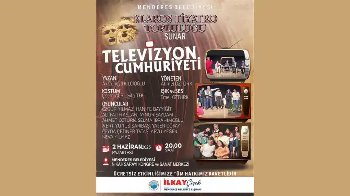 Menderes’te tiyatro rüzgarı esecek 