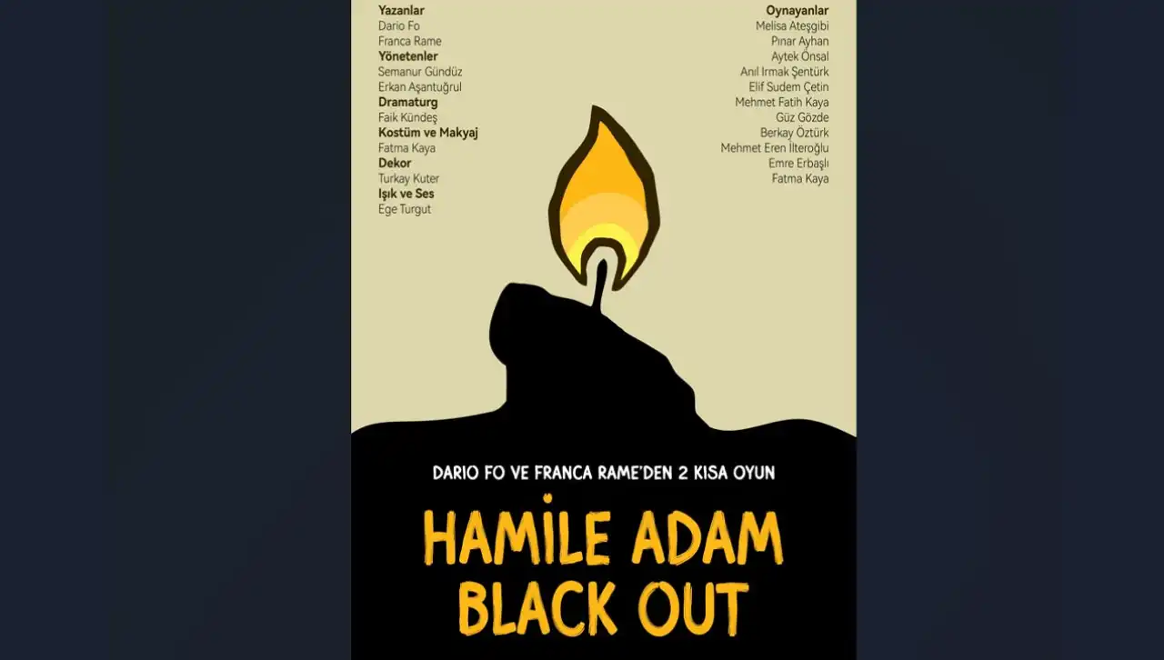 DarioFo’dan iki kısa: Blackout & Hamile Adam haberinin görseli