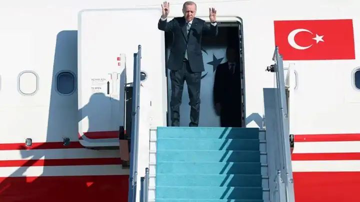 Cumhurbaşkanı Recep Tayyip Erdoğan Azerbaycan'a gitti!