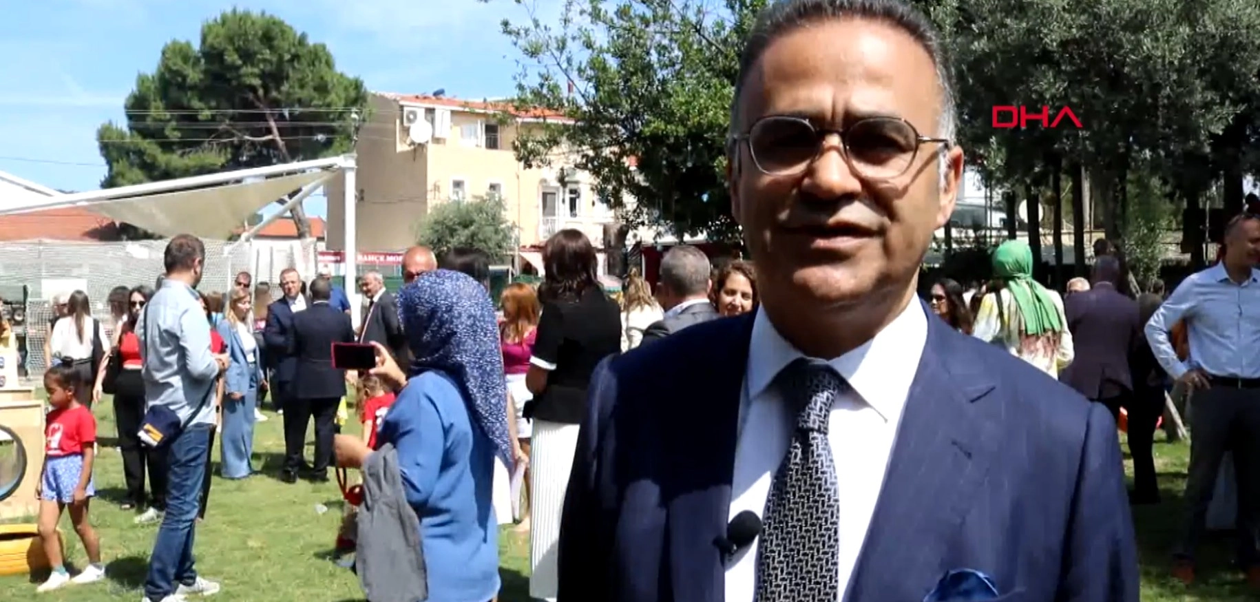 Foça’da açık hava sınıfı ve deprem parkuru açıldı başlıklı video haberin görseli