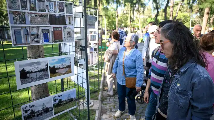 Homeros’un Bornova’sında sergisi Büyükpark’ta açıldı