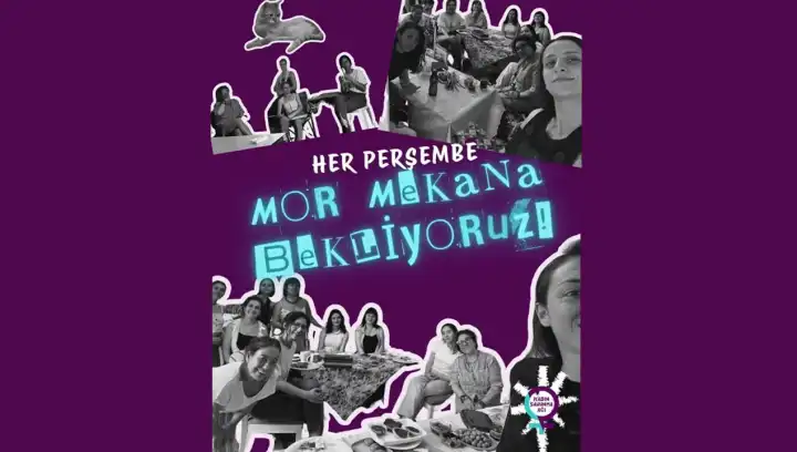 Kadın Savunması’ndan Mor Mekan 