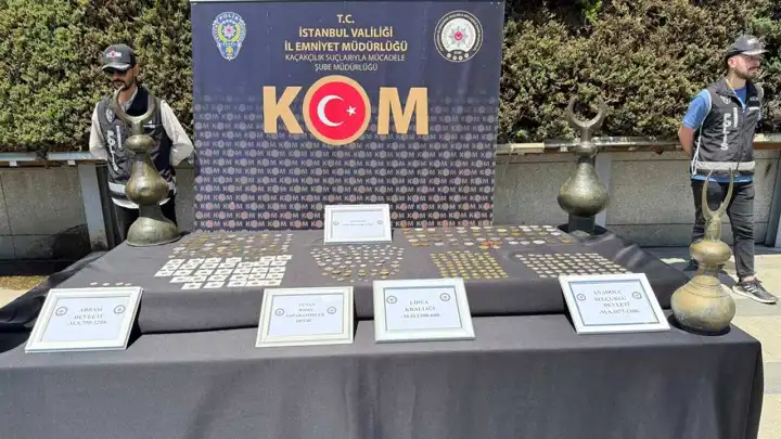 Tarihi eser kaçakçılarına dev operasyon: 7 şüpheli yakalandı