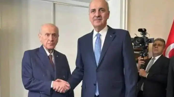 Terörsüz Türkiye mesaisi devam ediyor: Bahçeli, Kurtulmuş ile görüştü!