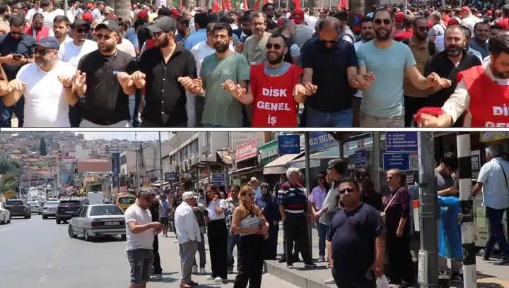 İzmir’de hayat grevle askıya alındı