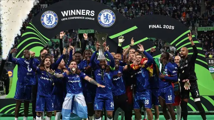 UEFA Konferans Ligi'nde şampiyon Chelsea