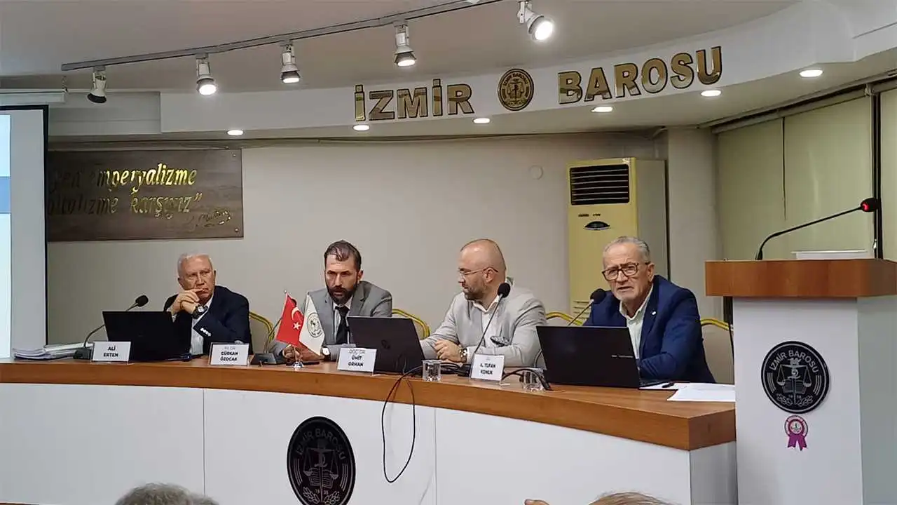 İzmir Barosu’nda Spor Hukuku konferansı düzenlendi haberinin görseli