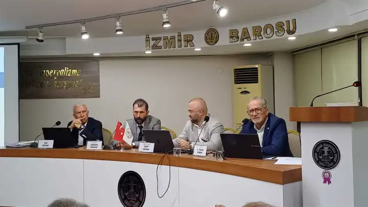 İzmir Barosu’nda Spor Hukuku konferansı düzenlendi
