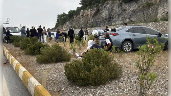 Bodrum'da kaza: 15 yaralı