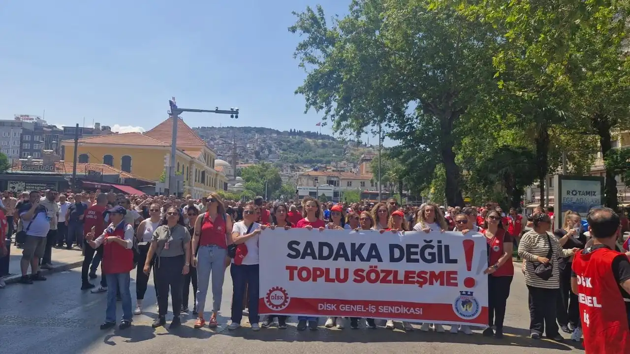 İzmir Büyükşehir ile sendika anlaşmaya varamadı haberinin görseli