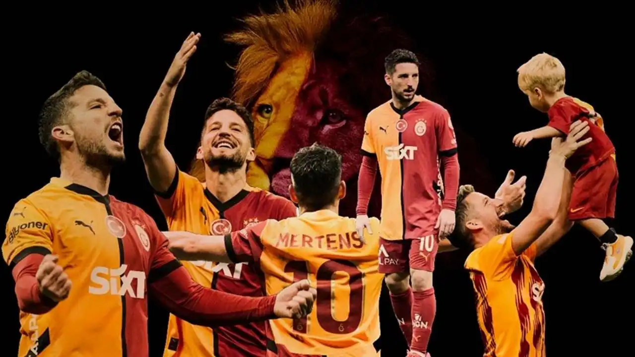 Mertens'ten duygusal veda: 3 senede 5 kupa kaldırdı! haberinin görseli