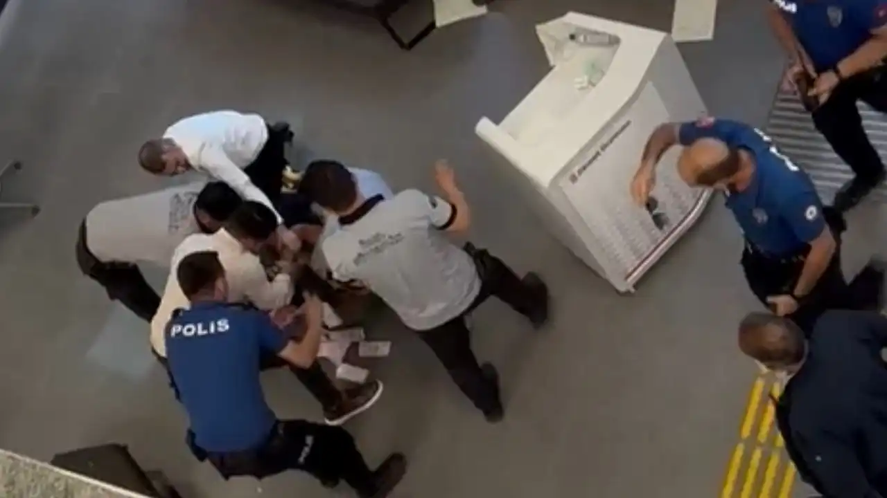 Şube müdürüne saldıran kişi tutuklandı haberinin görseli