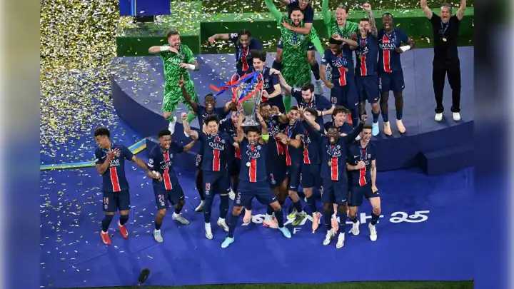 PSG tarihi farkla Şampiyonlar Ligi’nin şampiyonu oldu