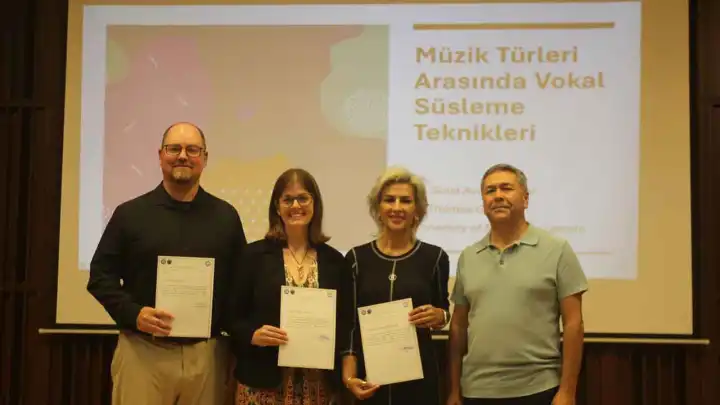 Ege Üniversitesinde “Vokal Süsleme Teknikleri” Workshopu düzenlendi