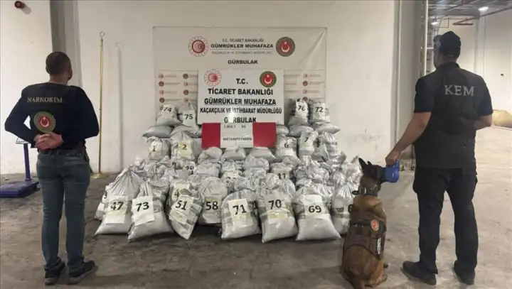 Gürbulak'ta tarihi operasyon: Tek seferde 1 ton 870 kilogram yasaklı madde ele geçirildi