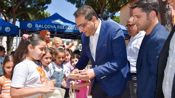 Balçova’dan miniklere çevre dersi