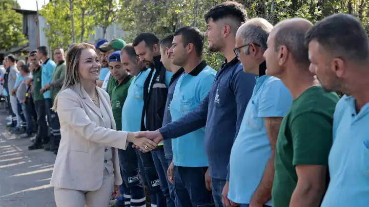 Başkan Mutlu’dan bayram ziyareti: Yaptığınız güzel işler için teşekkür ediyorum