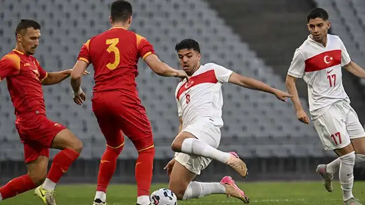 Ümit Milli Futbol Takımı, Karadağ ile berabere 