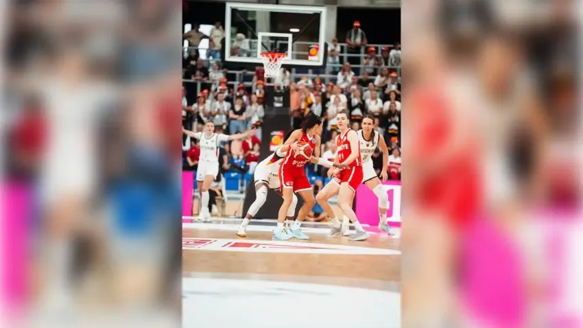 A Milli Kadın Basketbol Takımı, hazırlık maçında Almanya’ya 81-65 mağlup oldu haberinin görseli